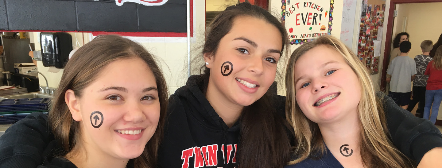 Twin Valley students are Above the Influence of drugs and alcohol.